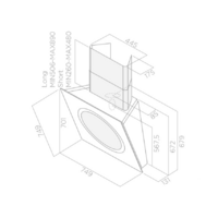 Кухонная вытяжка Elica OM AIR WH/F/75 - Превью изображения №5 — Интернет-магазин Time-Shop