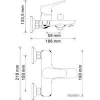 Смеситель Wasserkraft Lippe 4501 - Превью изображения №3 — Интернет-магазин Time-Shop
