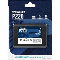 SSD Patriot P220 2TB P220S2TB25 - Превью изображения №5 — Интернет-магазин Time-Shop