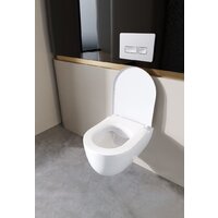 Унитаз подвесной CeraStyle Bella HC00506PN00 - Превью изображения №2 — Интернет-магазин Time-Shop