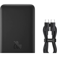 Baseus Magnetic Mini Wireless Fast Charge Power Bank 10000mAh 20W (черный)