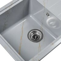 Кухонная мойка Wisent WB15-15 (с сифоном GER013) - Превью изображения №2 — Интернет-магазин Time-Shop