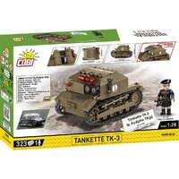 Конструктор Cobi Historical Collection WWII Tankette TK-3 - Превью изображения №15 — Интернет-магазин Time-Shop