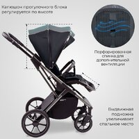 Универсальная коляска Sweet Baby Rocco 2в1 (черный) - Превью изображения №9 — Интернет-магазин Time-Shop