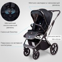 Универсальная коляска Sweet Baby Rocco 2в1 (черный) - Превью изображения №8 — Интернет-магазин Time-Shop
