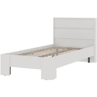 Кровать Стендмебель Хелен КР 01 90x200 (белый/белый) - Превью изображения №2 — Интернет-магазин Time-Shop