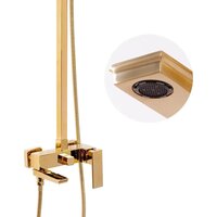 Душевая система  Hansberge H5070 (золото глянец) - Превью изображения №2 — Интернет-магазин Time-Shop