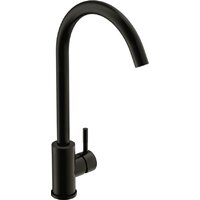 Смеситель Cersanit Cомо однорычажный 68243 (черный) - Превью изображения №2 — Интернет-магазин Time-Shop