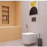 Инсталляция для унитаза Lavinia Boho Relfix 5 в 1 77010039 (черное стекло) - Превью изображения №7 — Интернет-магазин Time-Shop