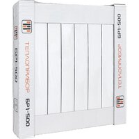 Биметаллический радиатор Теплоприбор БР1 500/90 (8 секций) - Превью изображения №3 — Интернет-магазин Time-Shop