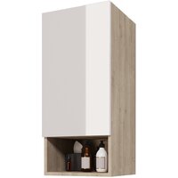  Dreja Шкаф-полупенал Perfecto 99.0815 (дуб эврика/белый глянец) - Превью изображения №6 — Интернет-магазин Time-Shop