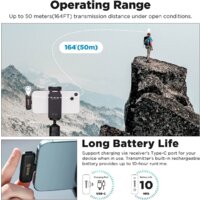 Радиосистема BOYA BY-WM3T2-D1 - Превью изображения №3 — Интернет-магазин Time-Shop