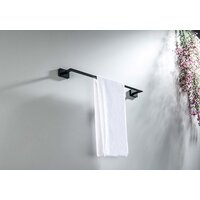Держатель для полотенца Aquatek Либра AQ4320MB (черный матовый) - Превью изображения №3 — Интернет-магазин Time-Shop
