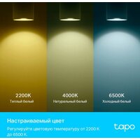 Светодиодная лампочка TP-Link Tapo L630 GU10 3.7 Вт 2200-6500 K - Превью изображения №6 — Интернет-магазин Time-Shop