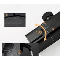 Душевая система  Gappo G2491-6 (черный) - Превью изображения №9 — Интернет-магазин Time-Shop