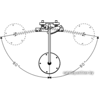 Душевая система  Hansgrohe Raindance Select 240 Showerpipe (27115000) - Превью изображения №4 — Интернет-магазин Time-Shop