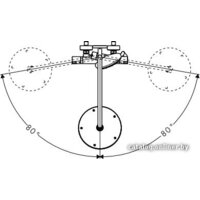 Душевая система  Hansgrohe Raindance Select 240 Showerpipe (27115000) - Превью изображения №4 — Интернет-магазин Time-Shop