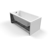 Ванна Cersanit Lorena 160x70 (с каркасом) - Превью изображения №3 — Интернет-магазин Time-Shop