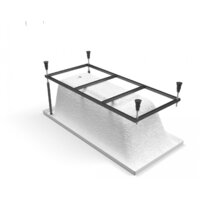 Ванна Cersanit Lorena 160x70 (с каркасом) - Превью изображения №4 — Интернет-магазин Time-Shop