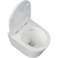 Унитаз подвесной Berges Wasserhaus Vita Rimless 043382 (с сиденьем) - Превью изображения №5 — Интернет-магазин Time-Shop