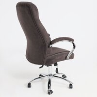 Офисное кресло AksHome King A (ткань, коричневый) - Превью изображения №6 — Интернет-магазин Time-Shop