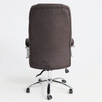 Офисное кресло AksHome King A (ткань, коричневый) - Превью изображения №7 — Интернет-магазин Time-Shop