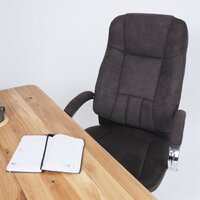 Офисное кресло AksHome King A (ткань, коричневый) - Превью изображения №15 — Интернет-магазин Time-Shop