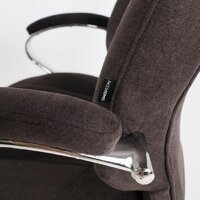 Офисное кресло AksHome King A (ткань, коричневый) - Превью изображения №11 — Интернет-магазин Time-Shop