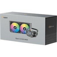 Система жидкостного охлаждения для процессора Ocypus Sigma L24 BK ARGB Sigma-L24-BK2AAWWN00X-GL - Превью изображения №8 — Интернет-магазин Time-Shop