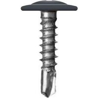 Starfix Со сверлом 4.2х19 прессшайба SM-18703-12000 (12000шт, оцинкованный, RAL 7024 графитово-серый)
