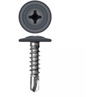  Starfix Со сверлом 4.2х19 прессшайба SM-18703-12000 (12000шт, оцинкованный, RAL 7024 графитово-серый) - Превью изображения №2 — Интернет-магазин Time-Shop