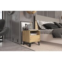 Тумба Anrex Boxwell Berg 1SN (дуб артисан) - Превью изображения №6 — Интернет-магазин Time-Shop