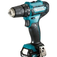 Дрель-шуруповерт Makita DF333DAX13 (с 2-мя АКБ, кейс +набор оснастки) - Превью изображения №2 — Интернет-магазин Time-Shop