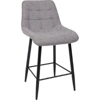 AksHome Baron (серый микровелюр CD2302-26/черный)