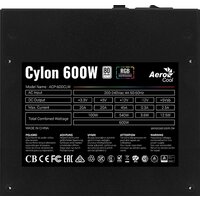 Блок питания AeroCool Cylon 600W - Превью изображения №10 — Интернет-магазин Time-Shop