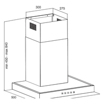 Кухонная вытяжка Grand Medina sensor 60 - Превью изображения №2 — Интернет-магазин Time-Shop