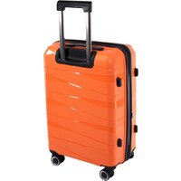 Чемодан-спиннер Pride РР-201 (M, оранжевый) - Превью изображения №3 — Интернет-магазин Time-Shop