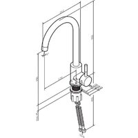 Смеситель AM.PM X-Joy S F85B07122 - Превью изображения №11 — Интернет-магазин Time-Shop