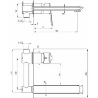Смеситель Deante Arnika BQA 054L - Превью изображения №2 — Интернет-магазин Time-Shop