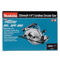 Дисковая (циркулярная) пила Makita HS009GZ (без АКБ) - Превью изображения №3 — Интернет-магазин Time-Shop