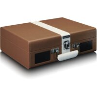Виниловый проигрыватель Lenco TT-120 (коричневый/белый) - Превью изображения №4 — Интернет-магазин Time-Shop