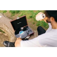 Виниловый проигрыватель Lenco TT-120 (коричневый/белый) - Превью изображения №6 — Интернет-магазин Time-Shop