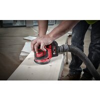 Эксцентриковая шлифмашина Milwaukee M18 BOS125-502B 4933464229 (с 2-мя АКБ, сумка) - Превью изображения №9 — Интернет-магазин Time-Shop
