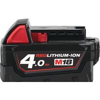 Аккумулятор Milwaukee M18 B4 4932430063 (18В/4 Ah) - Превью изображения №2 — Интернет-магазин Time-Shop