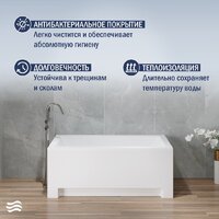 Ванна Lauter Estelle 120х70 21206020 - Превью изображения №4 — Интернет-магазин Time-Shop