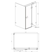 Душевой уголок Ambassador Set 10011103R-ST1 - Превью изображения №5 — Интернет-магазин Time-Shop