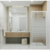 Душевой уголок Triton Фьюжн А1 100х80 (полосы) - Превью изображения №3 — Интернет-магазин Time-Shop