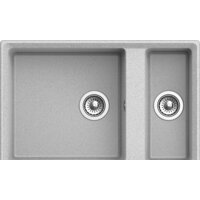 Кухонная мойка GranFest GF-LV-760K (серый) - Превью изображения №2 — Интернет-магазин Time-Shop