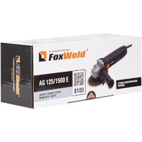 Угловая шлифмашина FoxWeld AG 125/1500 E - Превью изображения №9 — Интернет-магазин Time-Shop
