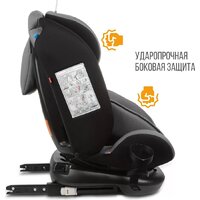 Детское автокресло Zlatek Cruiser Isofix Lux KRES3951 (серый/черный) - Превью изображения №5 — Интернет-магазин Time-Shop